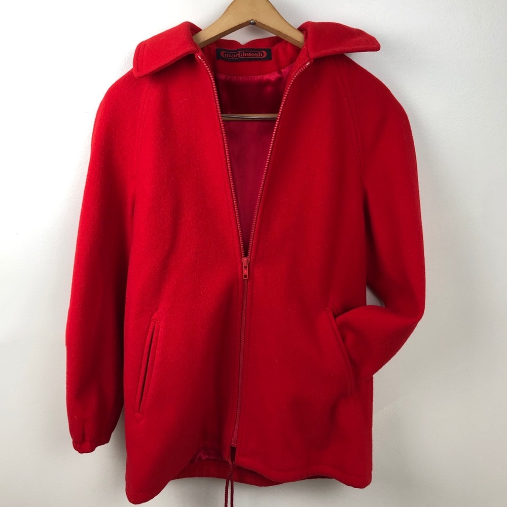 Vintage Mackinstosh Wool Coat Jacket